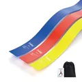 Produktbild: Fitnessbänder Widerstandsbänder 3er-Set 1.5M Latex Gymnastikband in 3 Stärke ...