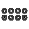 Produktbild: Adam Hall Hardware 4907 M8 AH - 8er Set Gummifuß 38 x 15 mm schwarz im Beutel