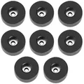 Produktbild: 8 Gummifüße Ø 38x15 Lautsprecherfüße Gummifuß Boxenfüße Gehäusefuß Boxenfuß Füße