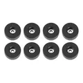 Produktbild: Hardware 4907 M8 AH - 8er Set Gummifuß 38 x 15 mm schwarz im Beutel
