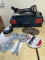 Produktbild: Bosch Professional GWS 18V-8 06019N9000 + 4Ah Akku-Winkelschleifer 125 mm