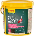 Produktbild: sera Koi Futter Color Mini 3,8 l (1,4 kg) | Natürliches Koifutter für farbenprächtige Koi bis 12 cm | Optimale Farbausprägung mit Spirulina, Gammarus & Krill | Für Gute Wasserqualität im Teich