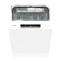 Produktbild: Gorenje GU642E90W Geschirrspüler/Unterbaugerät/Made in EU/60 breite/13 Maßgedecke/3 Körbe/8 Programm/Total AquaStop/MultiClack/Verstellbare Körbe/StartDelay/EEK: D/Maße (HxBxT): 81,5 x 59,9 x 59,7 cm