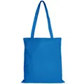 Produktbild: TEXXILLA 10er | 25er | 100er Pack Baumwolltasche - 28 Farben | mit Zwei Langen Henkeln | 38x42cm | Jutebeutel | Einkaufstasche | unbedruckt, Farbe:hellblau, Größe:10 Stück
