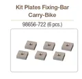 Produktbild: Plättchen Kit Fixing-Bar, 6 Stück- Fiamma Ersatzteil Nr. 98656-722 - passend zu