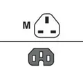 Produktbild: Cisco - Stromkabel - IEC 60320 C19 bis BS 1363 (M)