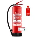 Produktbild: FireLoq 6L Wasser Feuerlöscher 8A 2LE mit Prüfnachweis Wandhalter Manometer