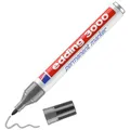 Produktbild: Edding 3000 - 012 grau Permanentmarker mit Rundspitze 1,5 - 3 mm