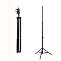 Produktbild: TronicXL 210cm Hohes Stativ Tripod für Kamera Licht Actioncam Webcam Ständer Halterung Tripod 1/4