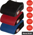 Produktbild: UNITED KIDS Autositzerhöhung Safari – iSize Norm R129 Autositz für Kinder von 135-150 cm, Farbe:Schwarz-Grau