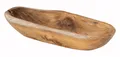Produktbild: Levandeo® Dekoschale, Teakholz Schale ca. L39cm Massiv Holz Obstschale Schüssel Holzschale