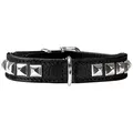 Produktbild: Hunter Tierbedarf Hunde-Halsband Halsband Rocky Petit schwarz schwarz Größe: 27 cm / Breite: 1,6 cm Verstellmöglichkeit: 20,0 - 24,0 cm