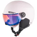 Produktbild: Alpina - Kid's Zupo Visor Quattroflex Mirror Lite S2 - Skihelm Gr 48-52 cm weiß