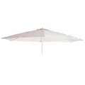 Produktbild: Mendler Ersatz-Bezug für Sonnenschirm Florida, Sonnenschirmbezug Ersatzbezug, Ø 3m Polyester 6 Streben ~ creme