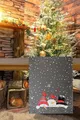 Produktbild: Tischläufer KANTENGUCKER 40x140 cm rechteckig Stickerei Winter Weihnachten