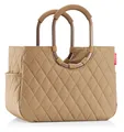Produktbild: reisenthel loopshopper Tasche L Einkaufstasche Korb frame rombus ginger OR6046