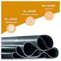 Produktbild: Hanse Syntec Systems Dachbahn HSS Dachfolie EPDM DACHPROTECT 1,2mm Schwarz, Dachbahn, Maße frei wählbar 3.05 m x 1.00 m