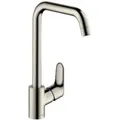 Produktbild: Focus M41 - Spültisch Einhebelmischer, Edelstahl 31820800 - Hansgrohe