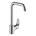 Produktbild: hansgrohe Spültisch-Einhebelmischer 260 Focus M41 1jet, Edelstahl-Optik