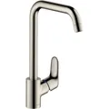 Produktbild: hansgrohe Focus M41 Küchenarmatur 260 1 jet 31820800 schwenkbarer Auslauf,