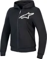 Produktbild: Alpinestars Stella Chrome V2 Sport Hoodie Schwarz / Weiss Damen XS