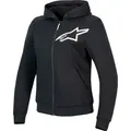 Produktbild: Alpinestars Stella Chrome V2 Sport Damen Motorrad Zip Hoodie, schwarz, Größe XS