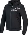Produktbild: Alpinestars Motorradjacke Stella Chrome V2 Sport Damen Motorrad Zip Hoodie Wasserdicht protektoren wasserdichte