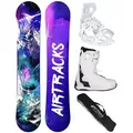 Produktbild: Airtracks Snowboard Damen Snowboard Komplett Set High M Carbon Rocker (4 St., 4er-Pack), »Mod. 25/26 / 140 145 150 155 cm Boots 41 Master W QL | 145 cm