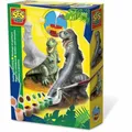 Produktbild: SES 12830 Creative Gipsgießset T-Rex 01283-Gipsgießset, Multi, Mittel