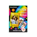 Produktbild: Fuji Instax Mini Rainbow Farbfilm Film Sofortbild Regenbogen farbiger Rahmen