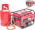 Produktbild: Gas- u. Benzin-Generator Stromerzeuger 2800 LPG Stromaggregat E-Start 06290