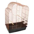 Produktbild: Flamingo Sittichkäfig Wammer 1 kupfer 54x34x75cm mit Zubehör, Metall