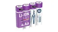 Produktbild: Ansmann Li-Ion Akku Mignon/AA, 4er-Set mit USB-C-Ladebuchse, 1,5 V, 1800 mAh 4013674193974