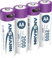 Produktbild: ANS 1312-0036 - Li-Ion Akku, AA (Mignon), 1800 mAh, 1,5 V, 4er-Pack