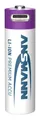 Produktbild: Ansmann 1312-0036 Haushaltsbatterie Wiederaufladbarer Akku AA Lithium-Ion Neu