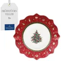 Produktbild: Villeroy & Boch Toy's Delight Roter Frühstücksteller, 24 cm, Premium Porzellan