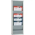 Produktbild: Werkstattplaner H900xB315xT76mm grau 1-reihig