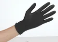 Produktbild: Meditrade® Einmalhandschuhe Nitril® black S schwarz 1284S