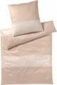 Produktbild: JOOP! Mako-Satin-Bettwäsche-Garnitur Split Farbe Nude Größe 155x220+80x80 AL