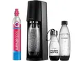 Produktbild: SODASTREAM Wassersprudler Terra Vorteilspack, schwarz