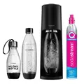 Produktbild: Sodastream Trinkwassersprudler Terra Vorteilspack Schwarz inkl. 3 Flaschen