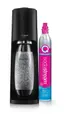 Produktbild: SodaStream Terra Vorteilspack inkl. 3 Kunststoffflaschen Wassersprudler  Schwarz