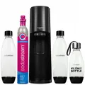 Produktbild: NEU Sodastream Wassersprudler Terra Schwarz mit 3 Flaschen 60L Quickconnect
