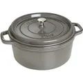 Produktbild: Staub La Cocotte Cocotte 28 cm, rund, Graphit-Grau, Gusseisen