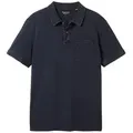 Produktbild: TOM TAILOR Poloshirt Poloshirt Kurzarmshirt mit Polokragen (1-tlg., 1) blau XXXL (60)