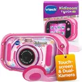 Produktbild: VTech KidiZoom Touch 5.0 I Digitale Kinderkamera mit Selfie- und Videofunktion I 3,5 Zoll Touchdisplay mit Musik, Spielen + Fotoeffekten I Lernspielzeug Technik für kreative Kinder ab 5 Jahren I Pink