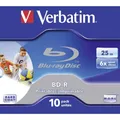 Produktbild: 10er Multipack Verbatim 43713 Blu-ray BD-R Rohling 25 GB 10 St. Jewelcase
