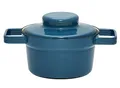 Produktbild: Riess, 2102-200, Topf, Durchmesser 16 cm, Inhalt 0.75 Liter, SILENT BLUE, AROMAPOTS, Truehomeware, Emaille, Induktion