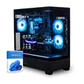 Produktbild: dcl24 Highend Streaming PC Ultra 9 285K, RTX5080, 64GB RAM, 2TB SSD, Gamer mit 24x3.7 GHz, WLAN, Windows 11 Pro Gaming für Streamer [20317]