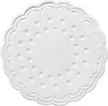Produktbild: Duni Untersetzer 8lagig Tissue Uni weiß, ø 7,5 cm, 250 Stück
